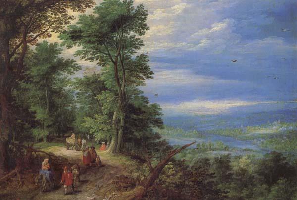 Jan Brueghel The Elder Forest's Edge Sweden oil painting art